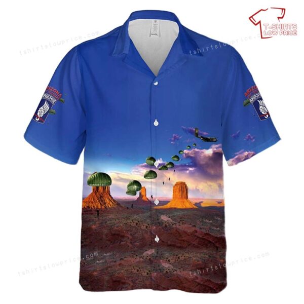US Army Arizona Sky Soldiers Hawaiian Shirt US Army Arizona Sky Soldiers Hawaiian Shirt