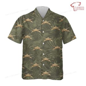 US Army Armor Officer Branch Insignia Hawaiian Shirt