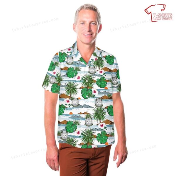 US Army Armored Division Unit Crest World War II Hawaiian Shirt US Army Armored Division Unit Crest World War II Hawaiian Shirt