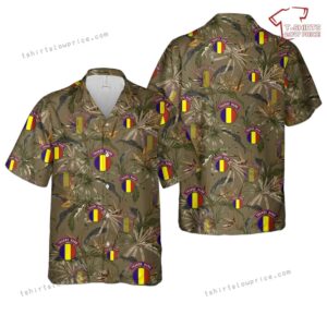 US Army Army Training and Doctrine Command Band (TRADOC Band) Hawaiian Shirt
