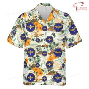 US Army Aviation Branch Plaque Hawaiian Shirt