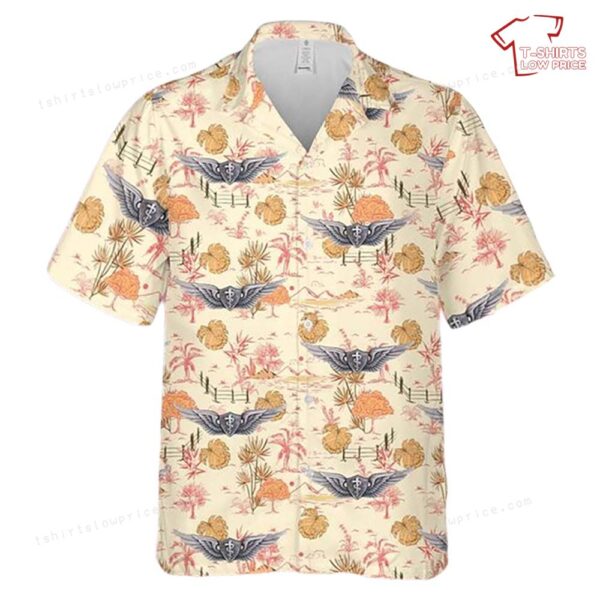 US Army Basic Flight Surgeon Hawaiian Shirt US Army Basic Flight Surgeon Hawaiian Shirt