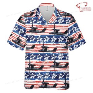 US Army Bell.V-280 Valor.N280BH.KAMA, 4th Of July Hawaiian Shirt