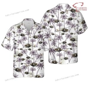 US Army Boeing AH-6 Hawaiian Shirt