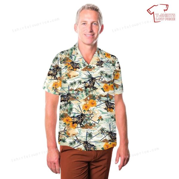 US Army Boeing AH-6 The Little Bird The Killer Egg Hawaiian Shirt US Army Boeing AH-6 The Little Bird The Killer Egg Hawaiian Shirt