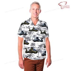 US Army Boeing Sikorsky RAH 66 Comanche Hawaiian Shirt 3