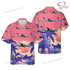 US Army Bombardier RO-6A Hawaiian Shirt