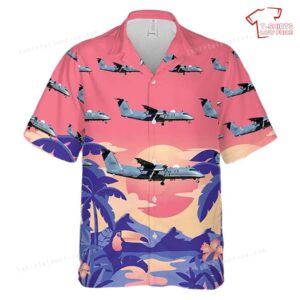 US Army Bombardier RO-6A Hawaiian Shirt