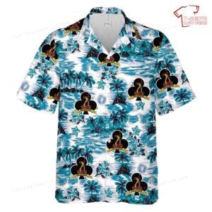 US Army C Company Coldsteel, 1st Battalion, 327th Infantry Regiment, 101st ABN DIV Hawaiian Shirt