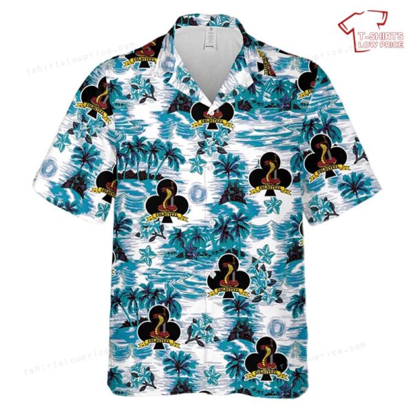 US Army C Company Coldsteel, 1st Battalion, 327th Infantry Regiment, 101st ABN DIV Hawaiian Shirt US Army C Company Coldsteel, 1st Battalion, 327th Infantry Regiment, 101st ABN DIV Hawaiian Shirt