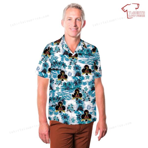 US Army C Company Coldsteel, 1st Battalion, 327th Infantry Regiment, 101st ABN DIV Hawaiian Shirt US Army C Company Coldsteel, 1st Battalion, 327th Infantry Regiment, 101st ABN DIV Hawaiian Shirt