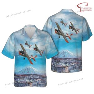 US Army Cessna 172 T-41 Mescalero Hawaiian Shirt