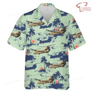 US Army CH-47 Chinook 13-08134 Hawaiian Shirt
