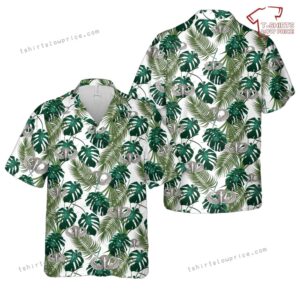 US Army chaplain WW2 type parachute wing badge Hawaiian Shirt