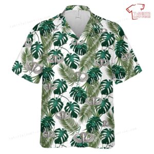 US Army chaplain WW2 type parachute wing badge Hawaiian Shirt