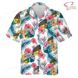 US Army Charlie Company, 2-47 Infantry Regiment, 197th Infantry Brigade Hawaiian Shirt