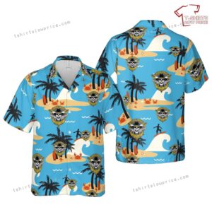 US Army Charlie Company, 553D DSSB Hawaiian Shirt