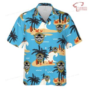 US Army Charlie Company, 553D DSSB Hawaiian Shirt