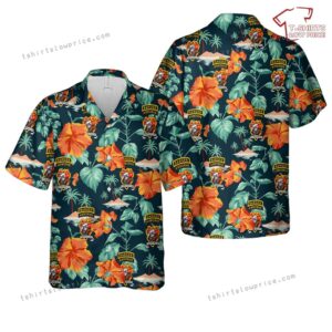 US Army Comanche Company, 1-501st ABN Hawaiian Shirt