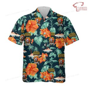 US Army Comanche Company, 1-501st ABN Hawaiian Shirt