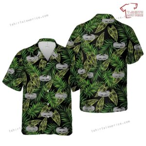 US Army Combat Action Badge (CAB) Hawaiian Shirt