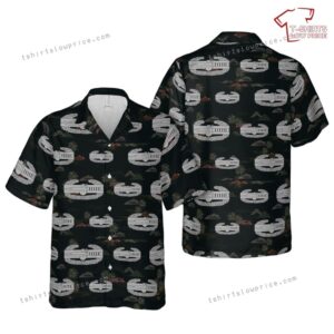 US Army Combat Action Badges Hawaiian Shirt