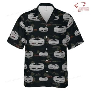 US Army Combat Action Badges Hawaiian Shirt