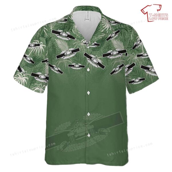 US Army Combat Armor Badge Hawaiian Shirt US Army Combat Armor Badge Hawaiian Shirt