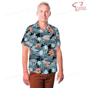 US Army Combat Infantry Badge Third Award Two Stars Hawaiian Shirt 3