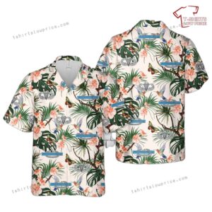 US Army Combat Infantryman Badge Hawaiian Shirt