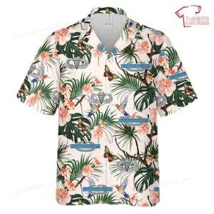 US Army Combat Infantryman Badge Hawaiian Shirt