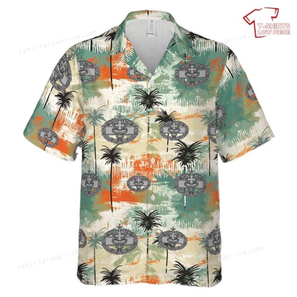 US Army Combat Medical Badge (2nd Award) Hawaiian Shirt US Army Combat Medical Badge (2nd Award) Hawaiian Shirt