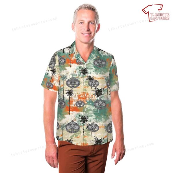 US Army Combat Medical Badge (2nd Award) Hawaiian Shirt US Army Combat Medical Badge (2nd Award) Hawaiian Shirt