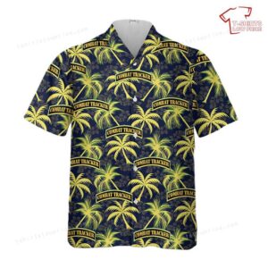 US Army Combat Tracker Tab Hawaiian Shirt