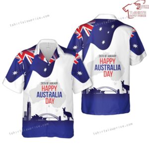 26 January Happy Australia Day Hawaiian Shirt