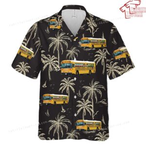 1990s Blue Bird TC-2000 RE In Australia Hawaiian Shirt