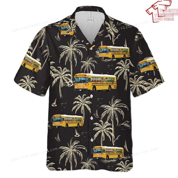 1990s Blue Bird TC-2000 RE In Australia Hawaiian Shirt 1990s Blue Bird TC-2000 RE In Australia Hawaiian Shirt