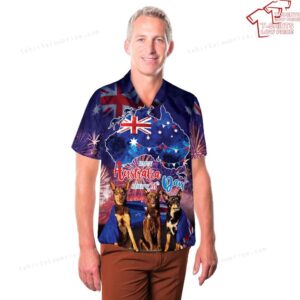 Aussie Dogs Australia Day Hawaiian Shirt 3