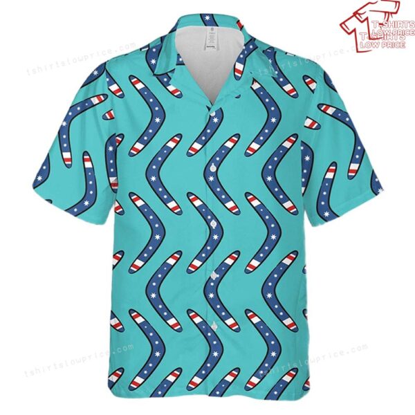 Australia Day Boomerangs Hawaiian Shirt Australia Day Boomerangs Hawaiian Shirt