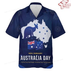 Australia Day National Day Celebration Hawaiian Shirt