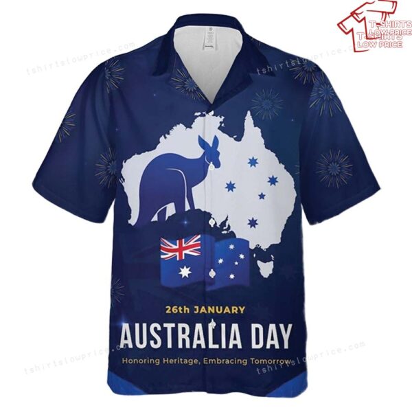 Australia Day National Day Celebration Hawaiian Shirt Australia Day National Day Celebration Hawaiian Shirt