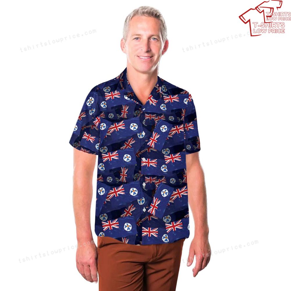 Australia Queensland Flag Pattern Hawaiian Shirt 3 Australia Queensland Flag Pattern Hawaiian Shirt 3
