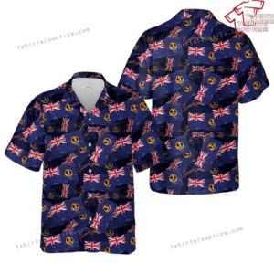 Australia South Australia Flag Pattern Hawaiian Shirt