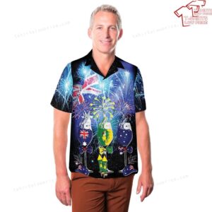 Australia Wine Australia Day Hawaiian Shirt 3