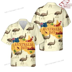 Emu Australia Hawaiian Shirt