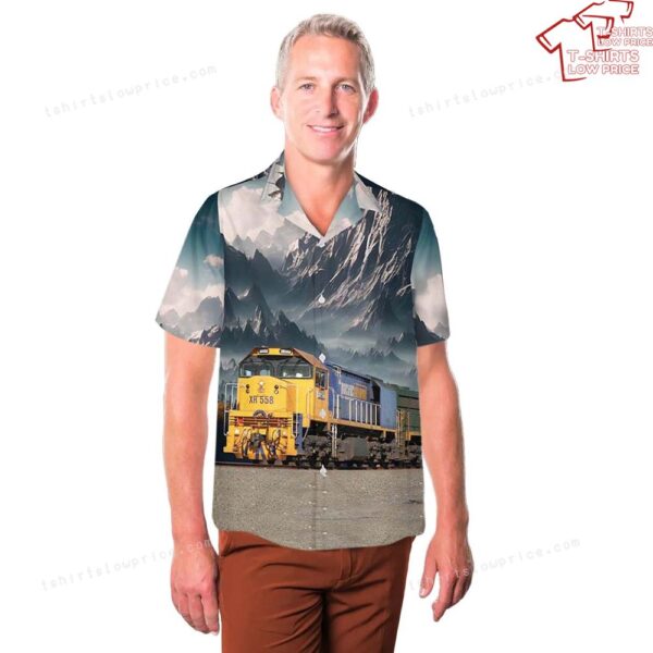 Freight Australia XR 558 Diesel Locomotives Hawaiian Shirt