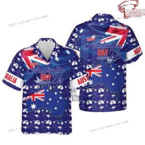 Happy Australia Day January 26 Hawaiian Shirt