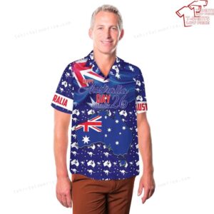 Happy Australia Day January 26 Hawaiian Shirt 3