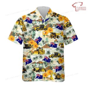 Heavy Mining Equipment Australia Hawaiian Shirt
