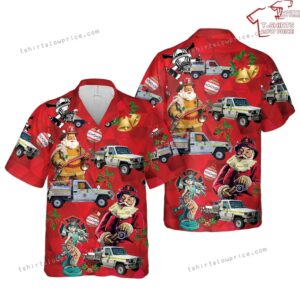 Mandogalup, Western Australia, Mandogalup Bush Fire Brigade Christmas Hawaiian Shirt